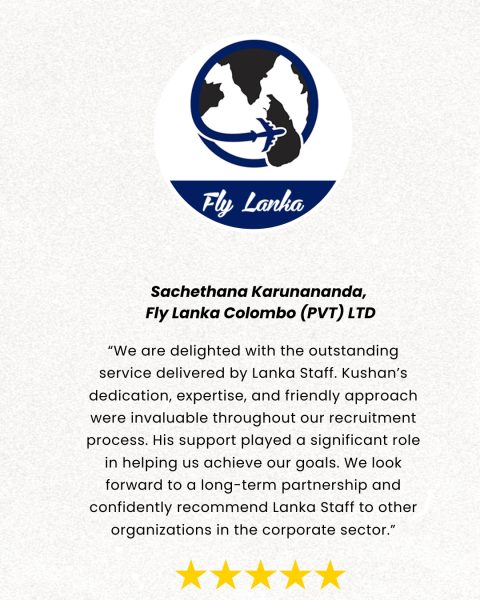 Sachethana Karunananda, Fly Lanka Colombo (PVT) LTD
